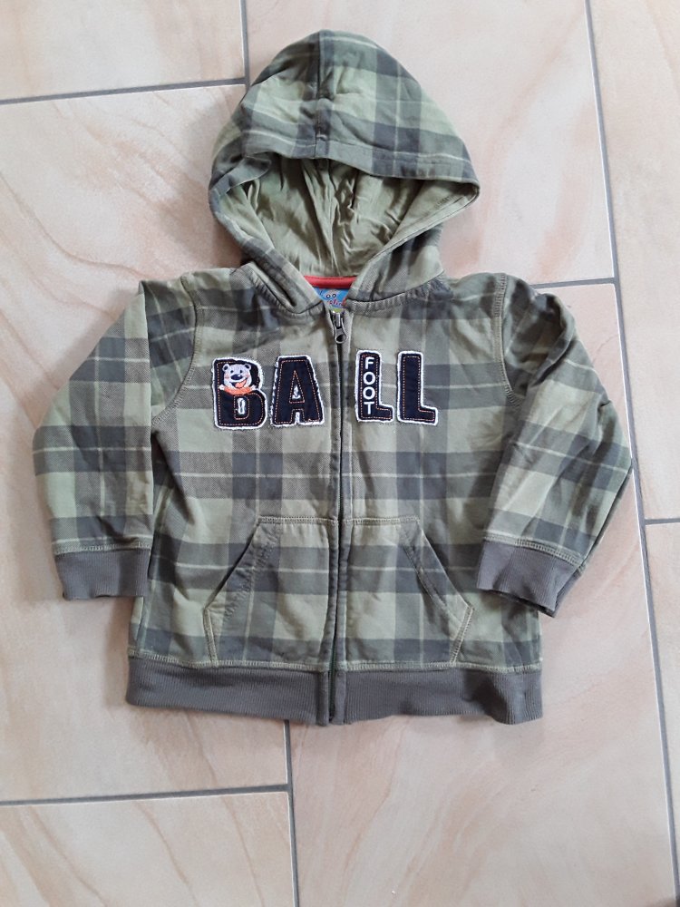 khakifarbene Swaetjacke in Gr. 98 von Topolino