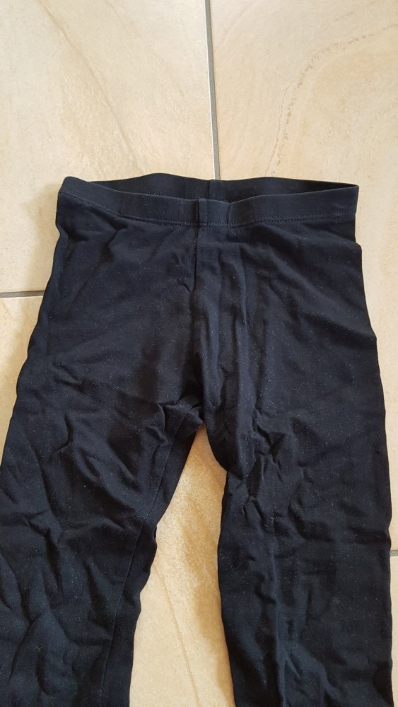 schwarze Leggings Gr. 110 palomino