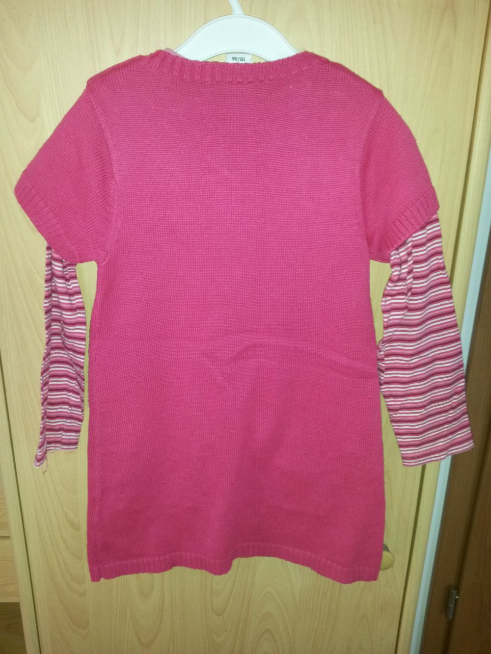 schönes Set ( Stricktunika + Shirt ) in Gr. 110/116 papagino