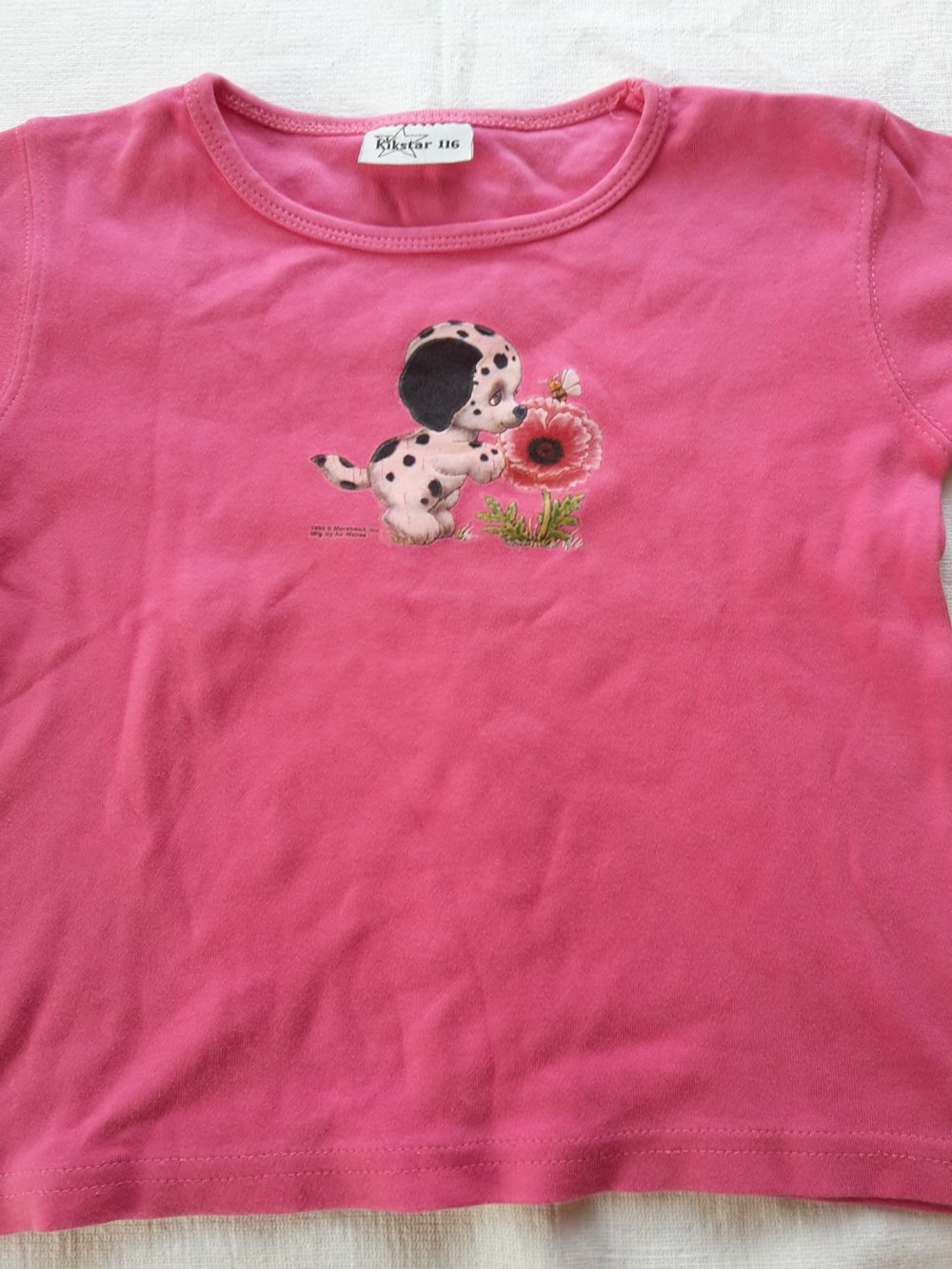 pinkes T-Shirt in Gr. 104 