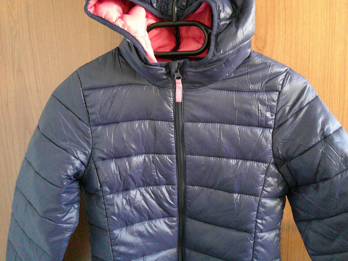 Steppjacke/ Übergangsjacke Jacke - 152 - blau / rosa - Pocopiano 