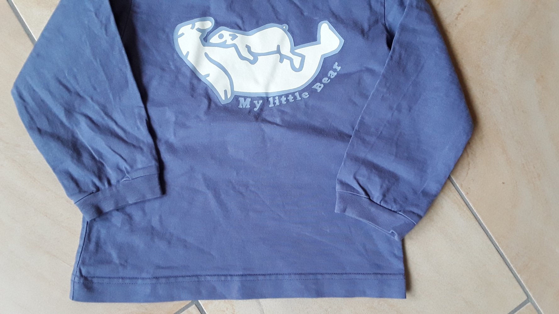 Langarmshirt in Gr. 104/110