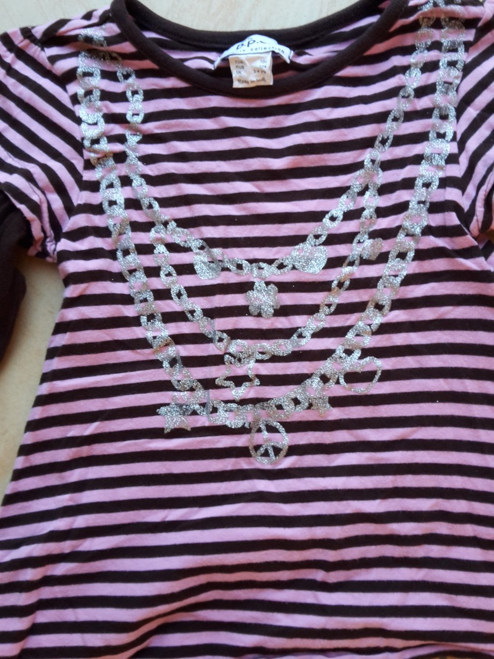 tolles Set (Tunika + Leggings) in Gr. 104 von b.p.c.