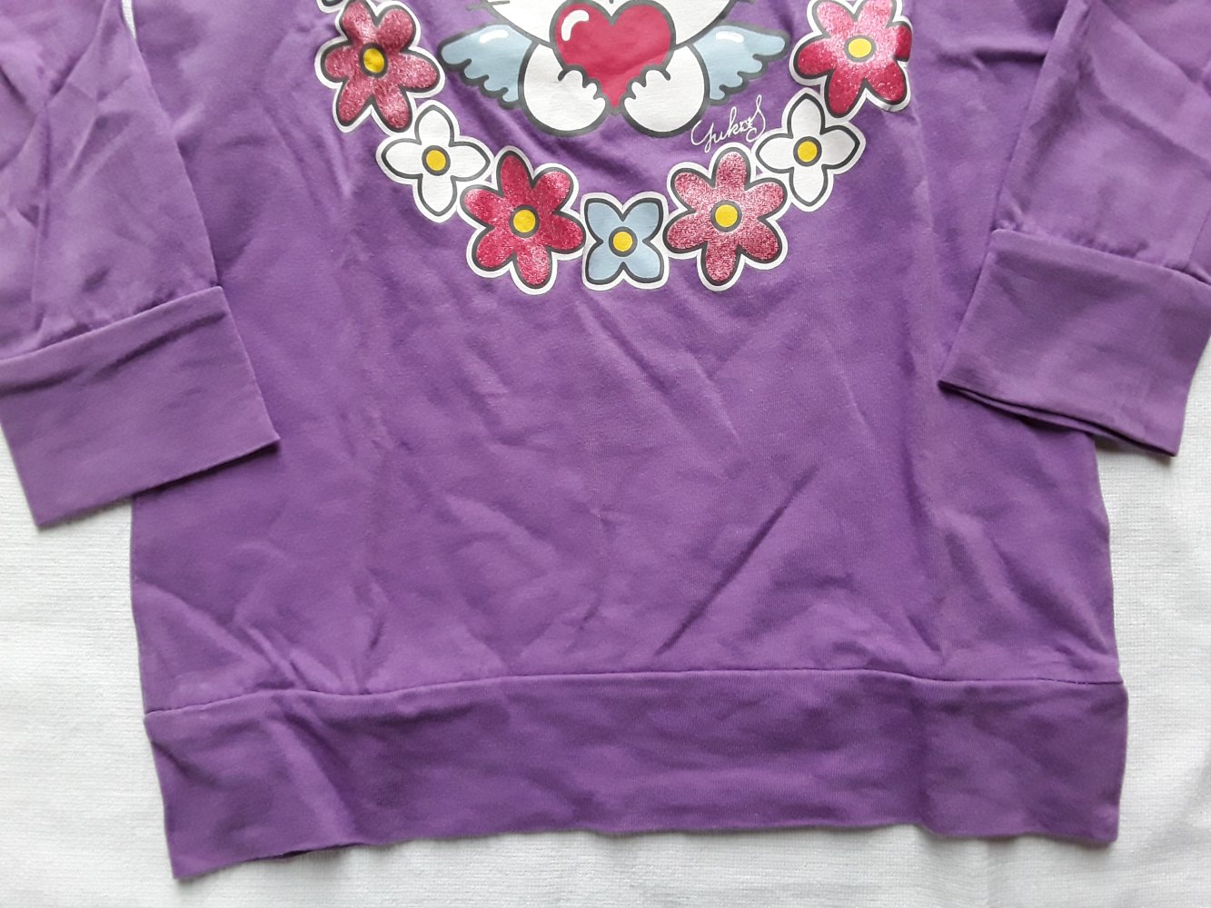 lila LAShirt mit Angel Cat Sugar in Gr. 122