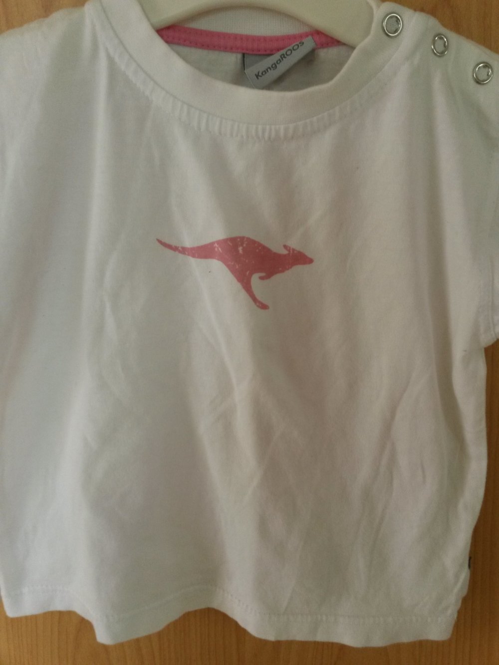 weißes T-Shirt in Gr. 86 von KangaRoos