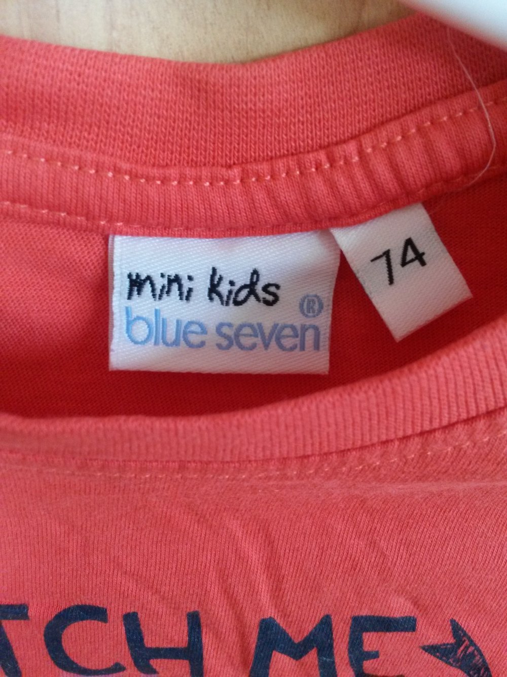 schönes T-Shirt in Gr. 74 von Blue Seven