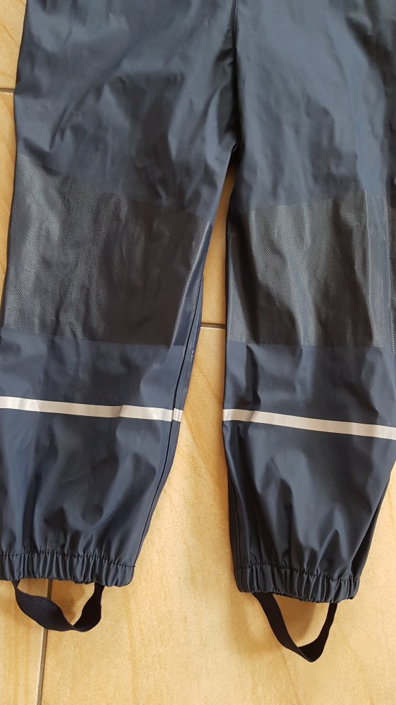 ungefütterte Regenhose Gr. 110/116 von lupilu - kaum getragen
