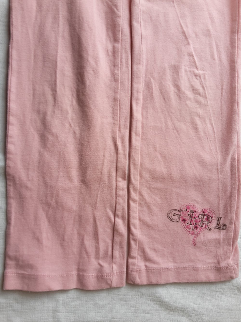 rosafarbene Jogginghose in Gr. 110/116 (basic line)