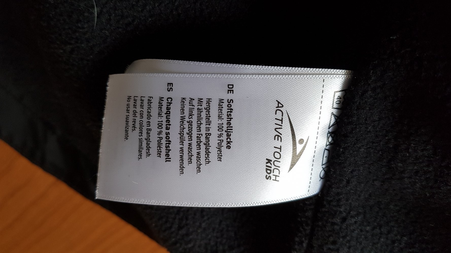 Übergangsjacke/ Regenjacke/ Softshelljacke Gr. 134