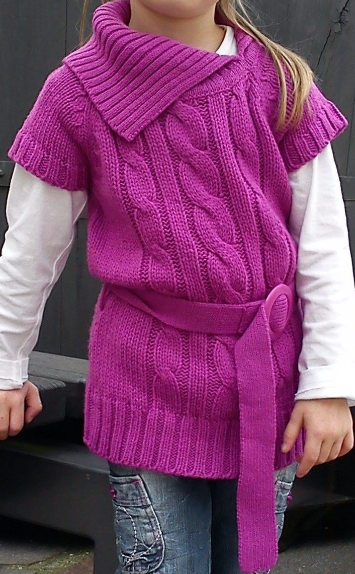 tolle Stricktunika Gr. 104 von Palomino