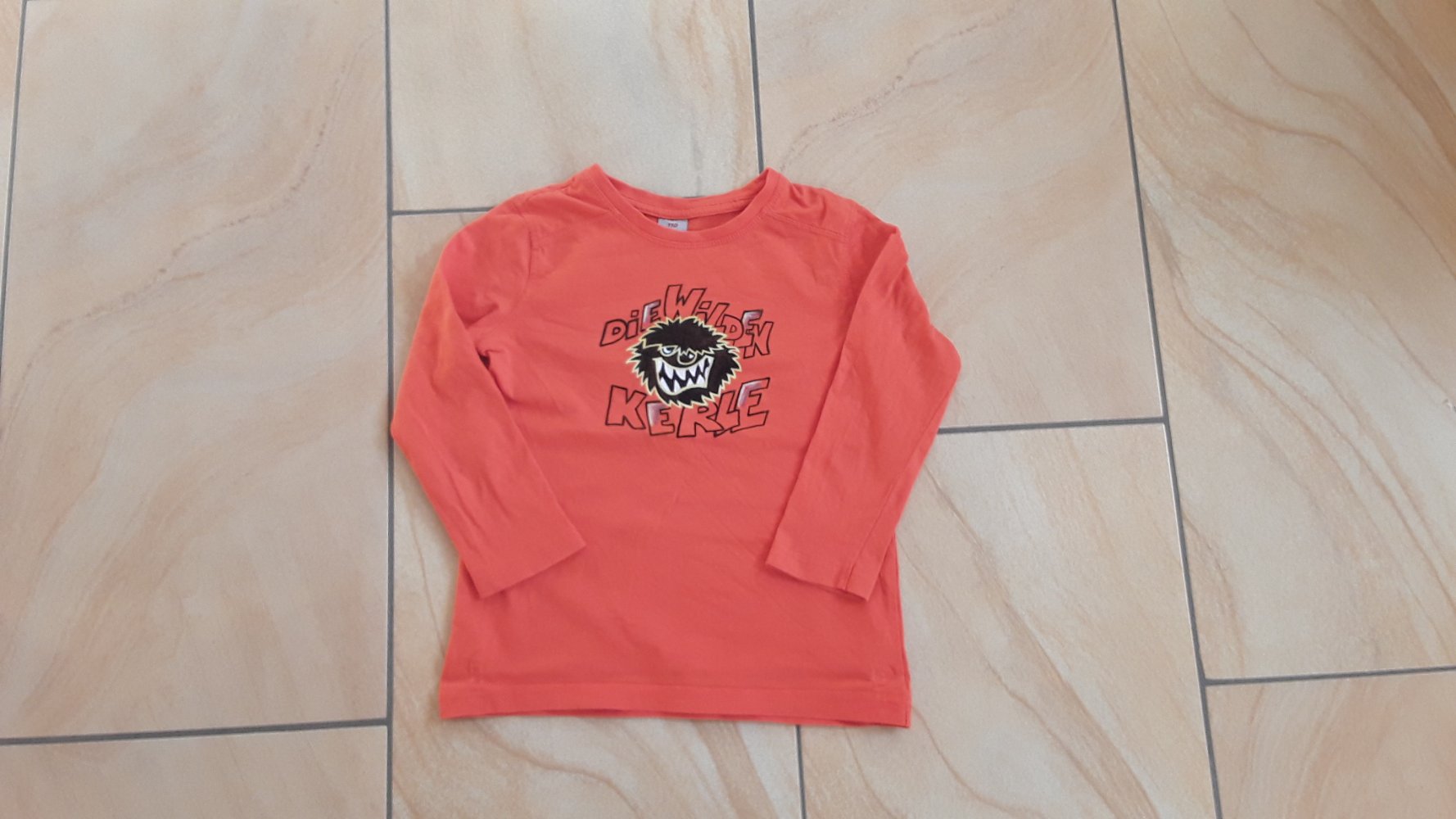 selbst bemaltes Langarmshirt 110