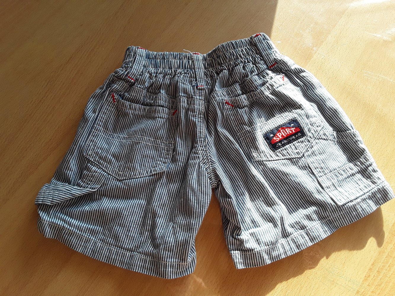 gestreifte Shorts / kurze Hose in Gr. 74 von Topolino