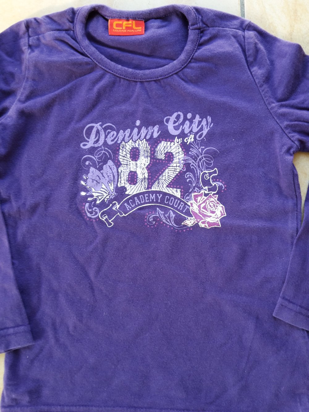 lila LAShirt in Gr. 92/98 von CFL