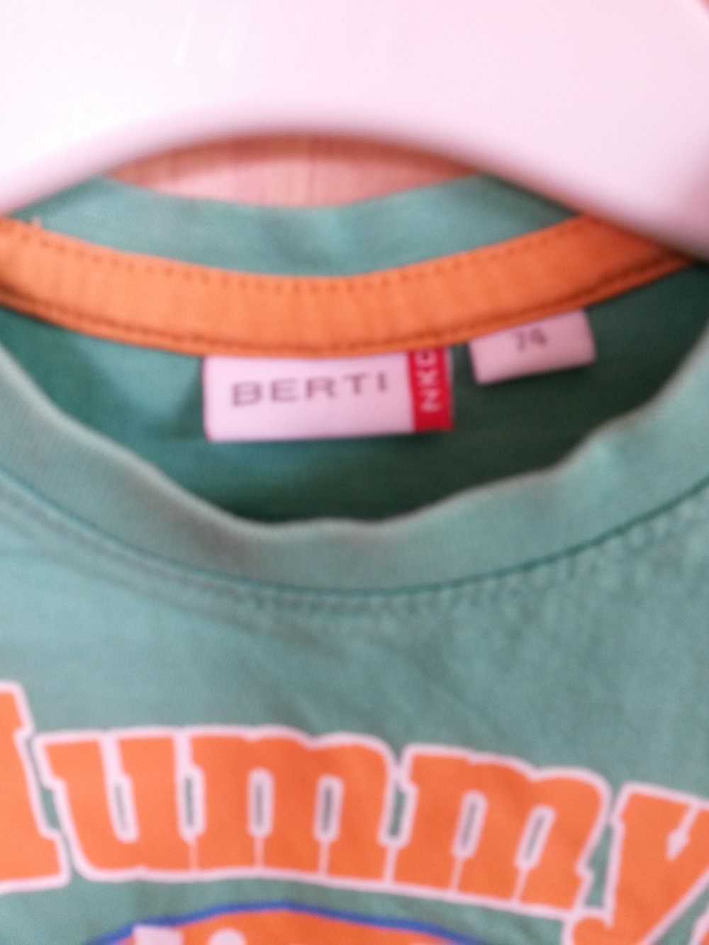 schönes Sprüche T-Shirt in Gr. 74 von Berti