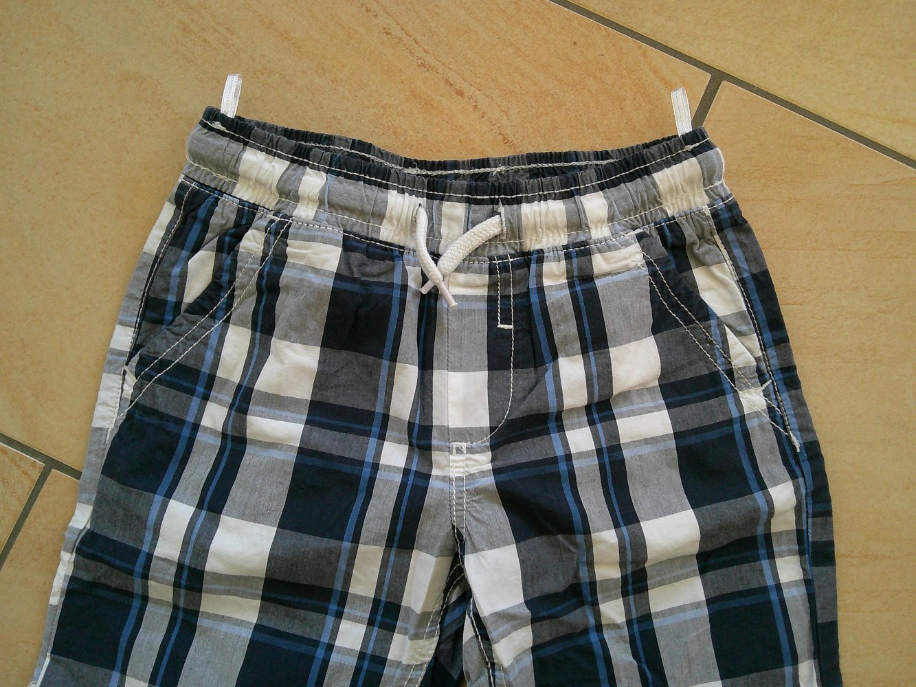 kurze, karierte Hose Gr. 110 von Palomino