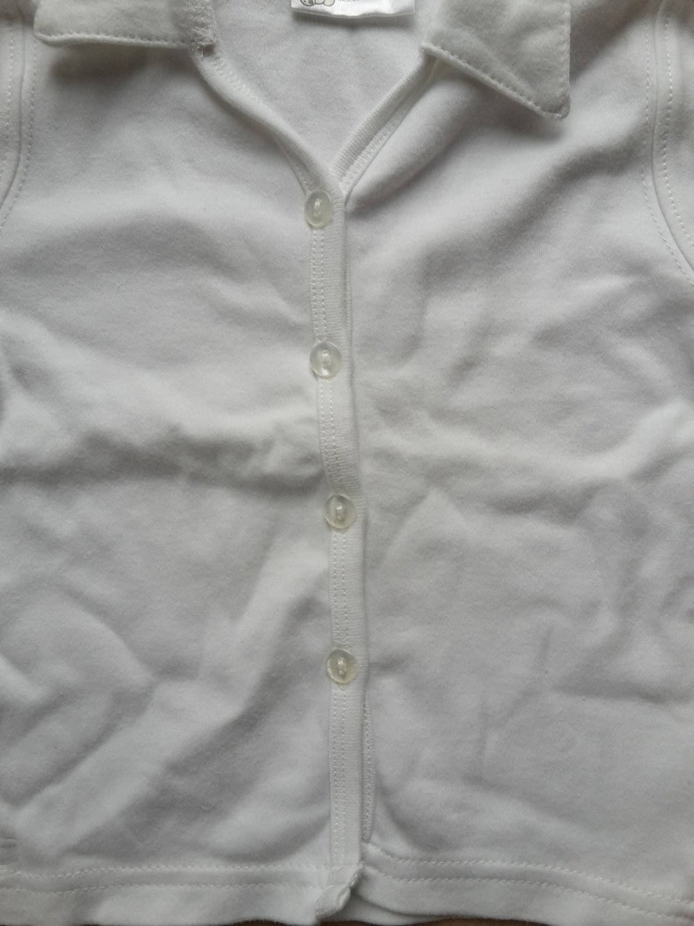 weißes dünnes Jäckchen in Gr. 80
