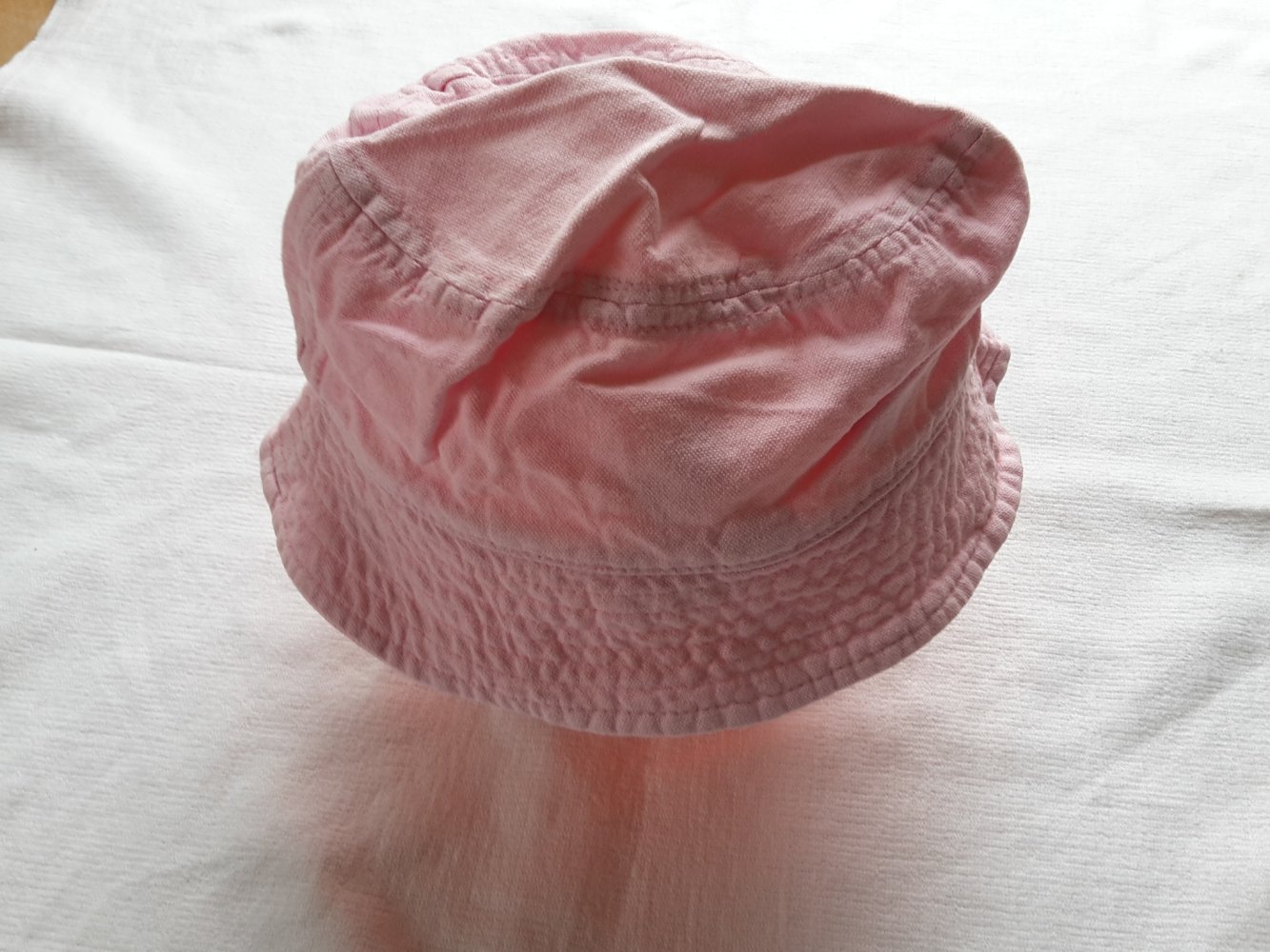 rosafarbener Sommerhut / Fischerhut in Gr. 54
