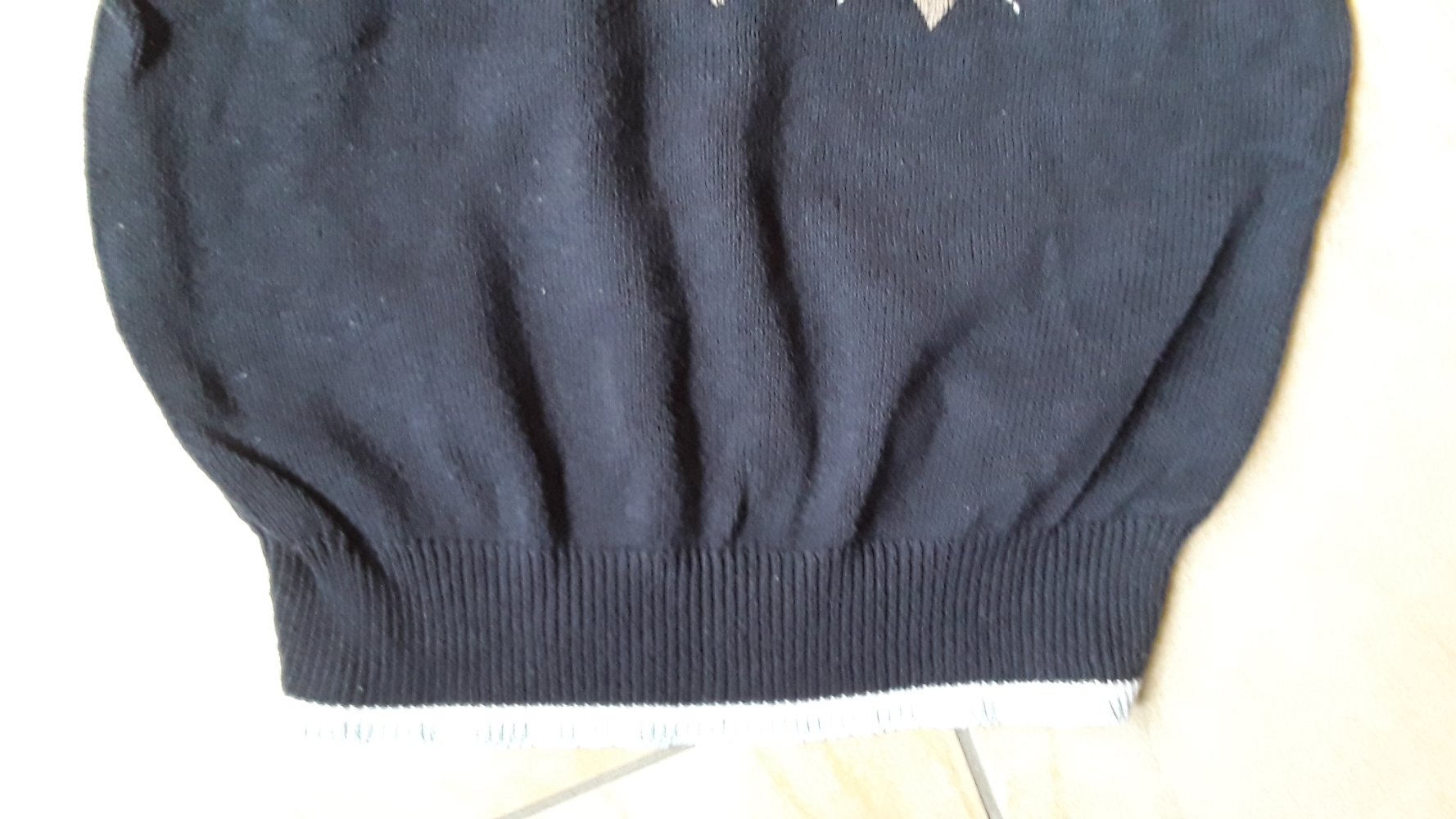 dunkelblauer Pullunder in Gr. 104 von Topolino