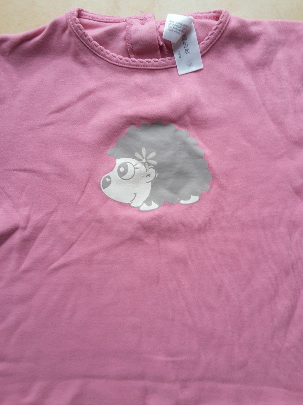 LAShirt mit Igel in Gr. 86 von C&A