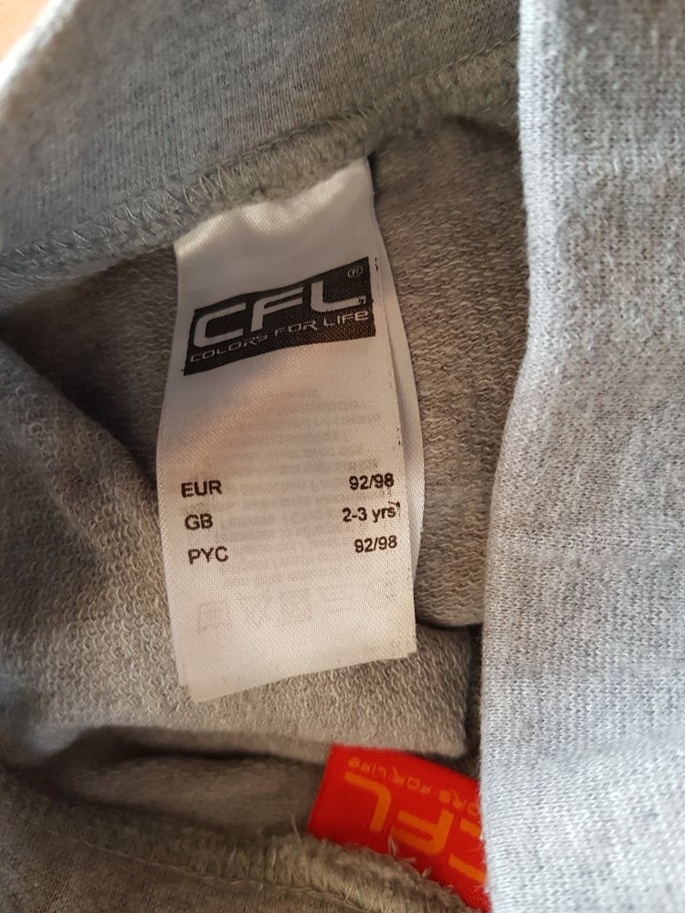 graue Shorts in Gr. 92/98 von CFL