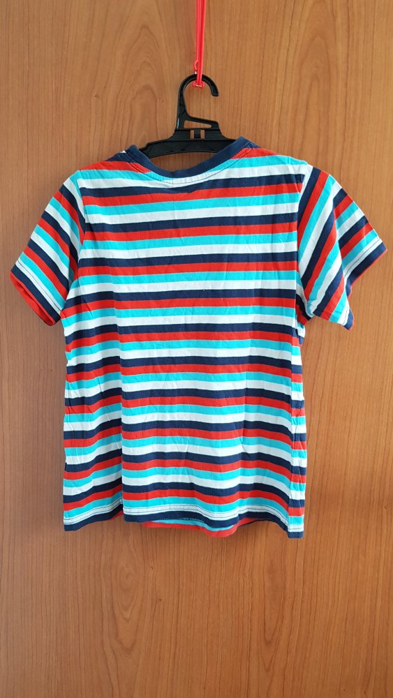 gestreiftes T-Shirt Gr. 128 von Topolino