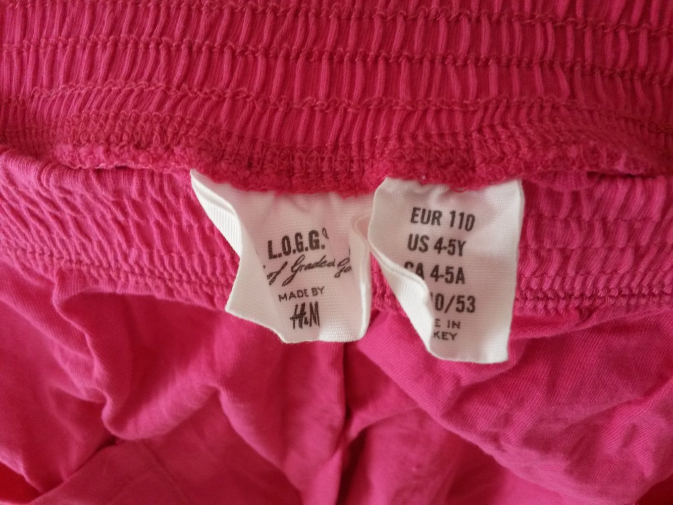 pinkfarbener Rock in Gr. 110 von H&M