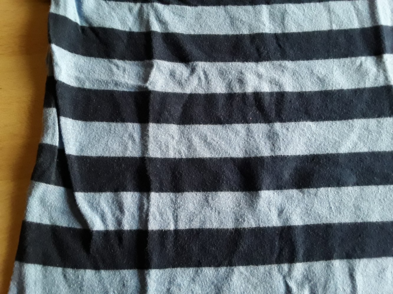 blau gestreiftes T-Shirt in Gr. 86/92 von Bon Prix