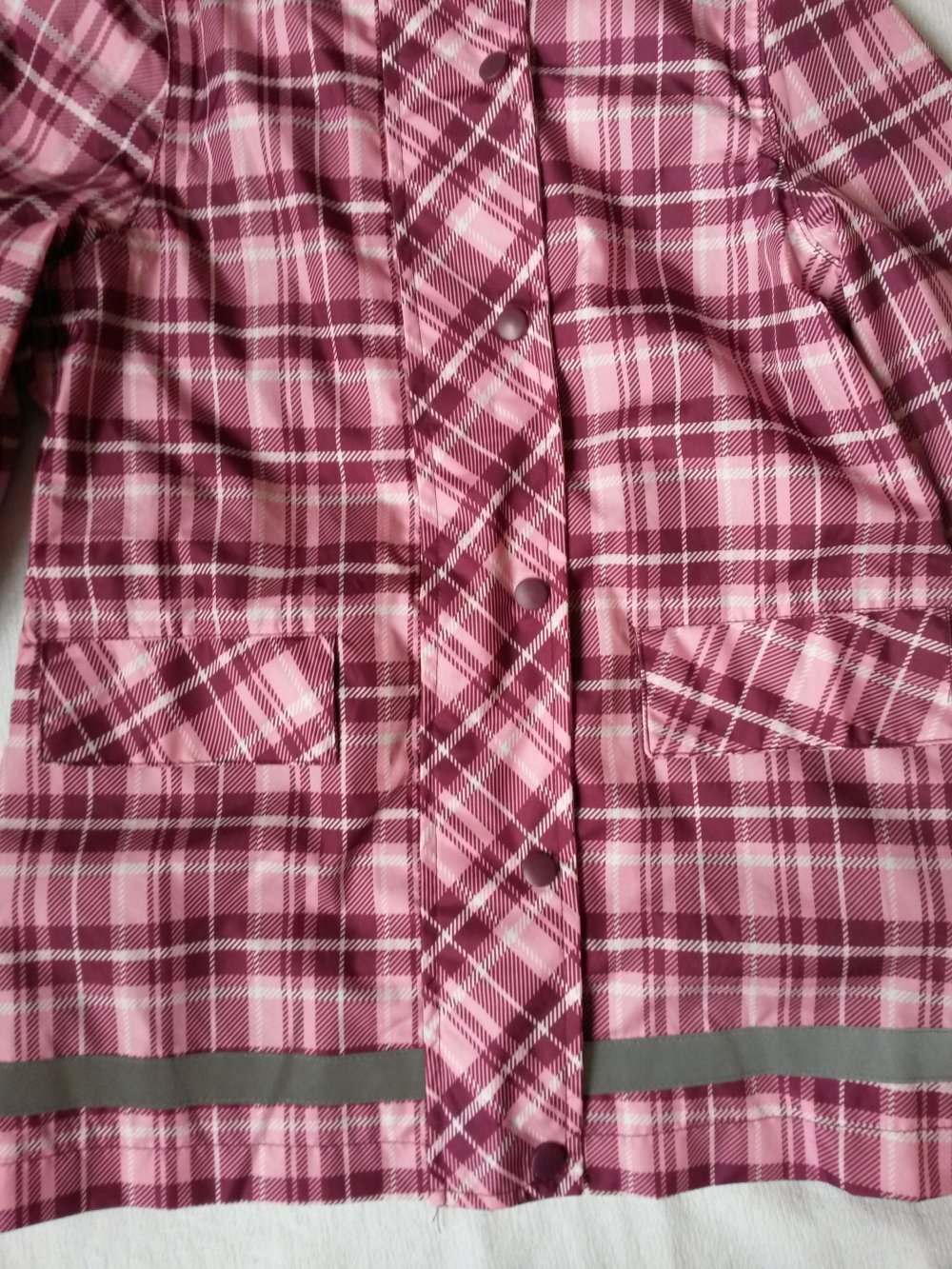 dünne Regenjacke in Gr. 122/128 von crivit kaum getragen