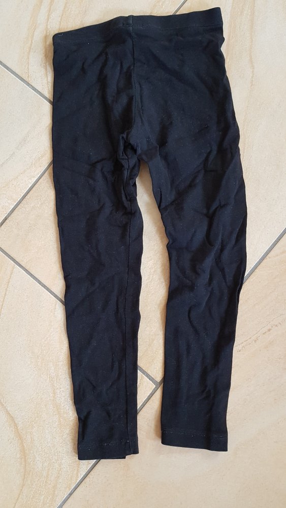 schwarze Leggings Gr. 110 palomino