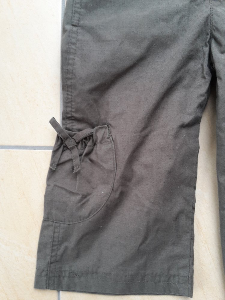 Sommerhose khakifarben in Gr. 86 
