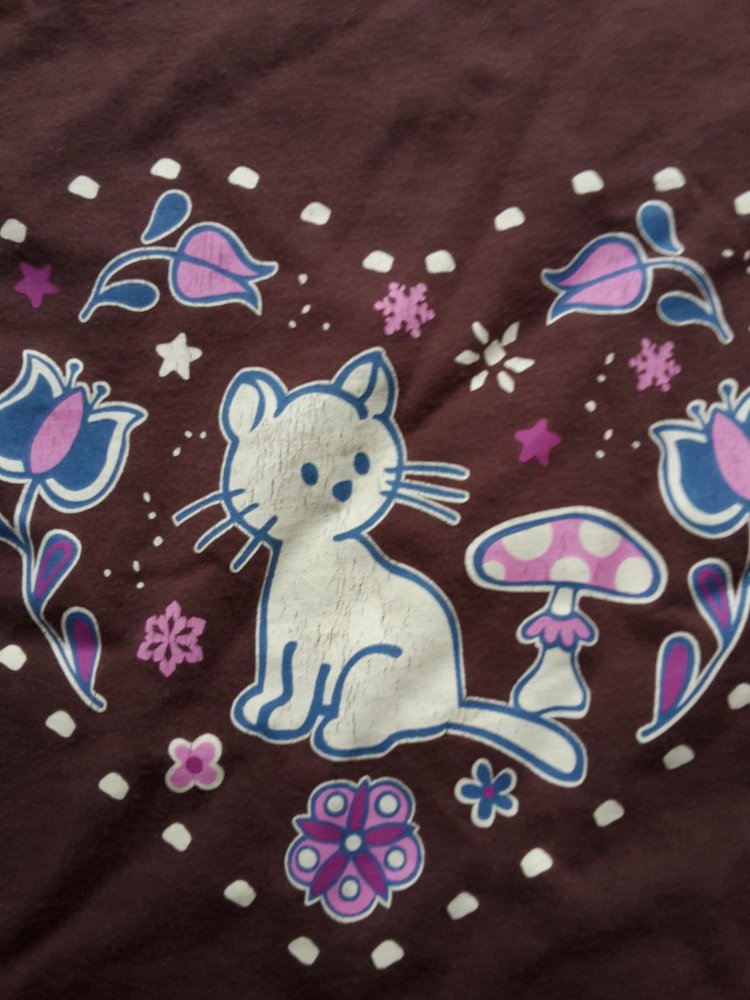 braunes LAShirt in Gr. 92/98 von bonbini