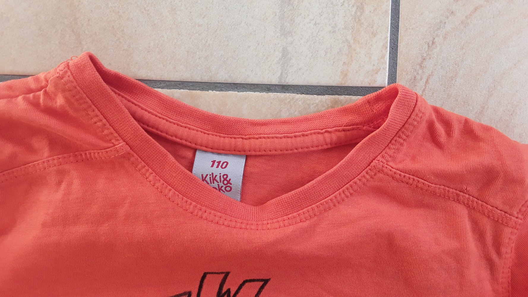 selbst bemaltes Langarmshirt 110