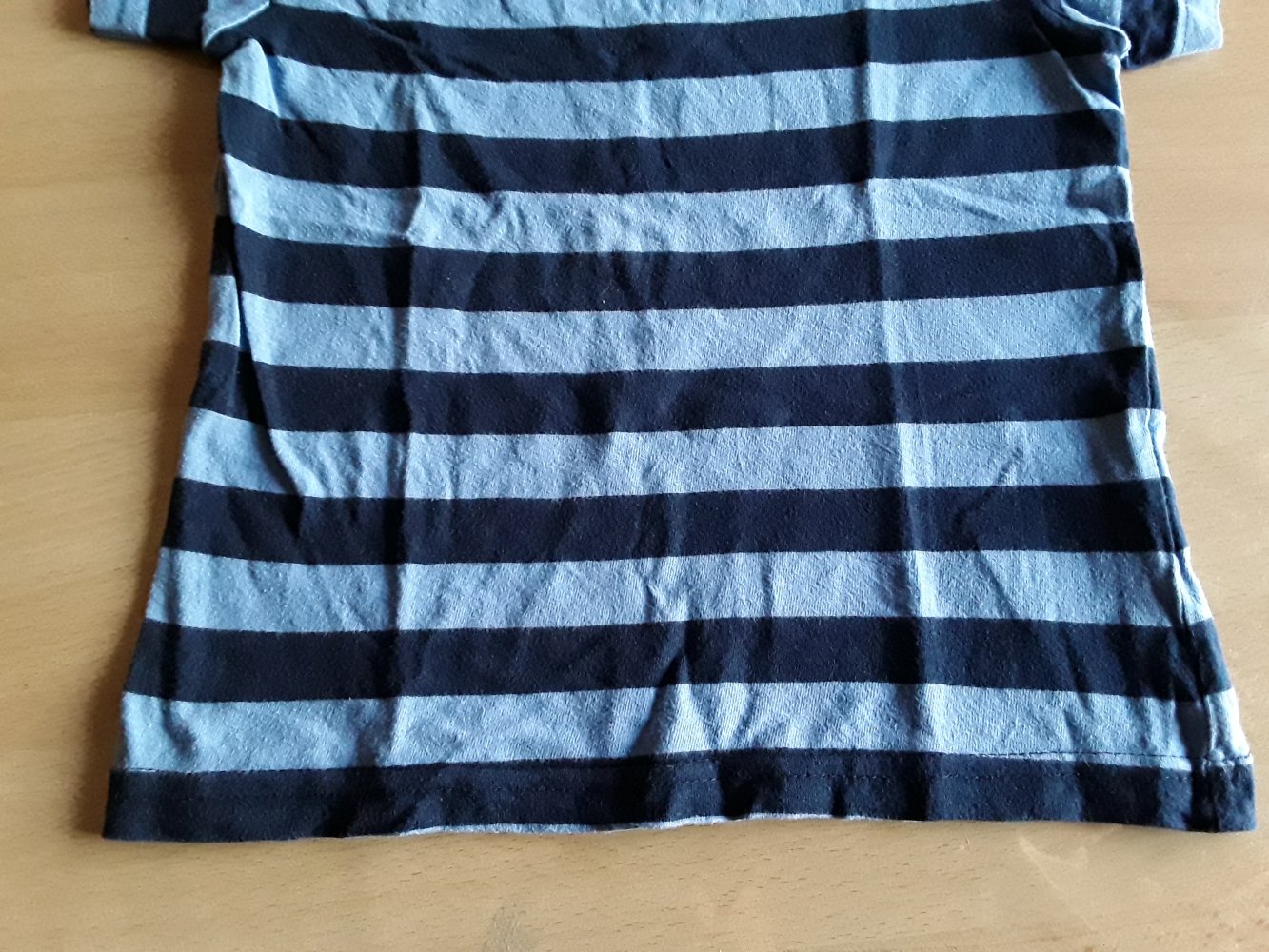 blau gestreiftes T-Shirt in Gr. 86/92 von Bon Prix