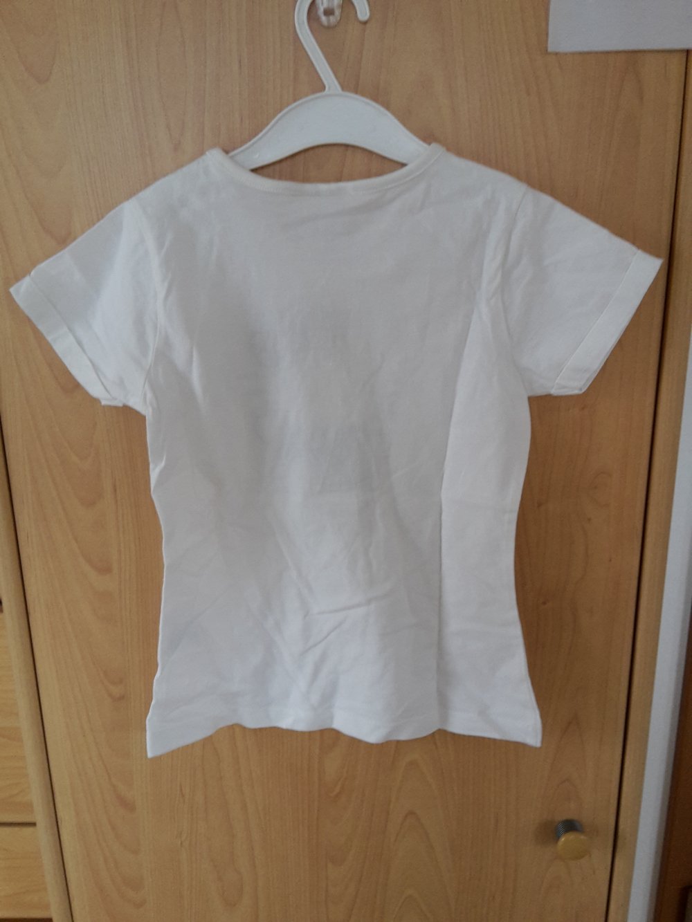 weißes Hello Kitty T-Shirt in Gr. 128/134