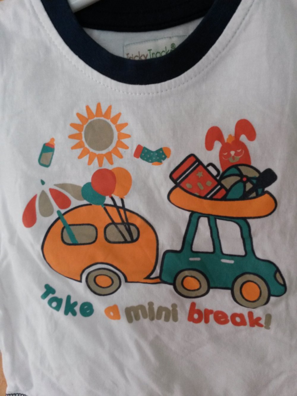 schönes T-Shirt in Gr. 74 von TrickyTracks