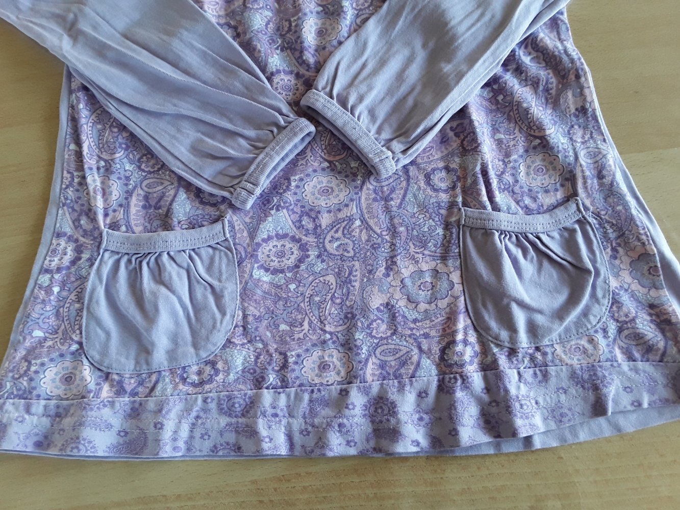 lilafarbene Tunika in Gr. 128