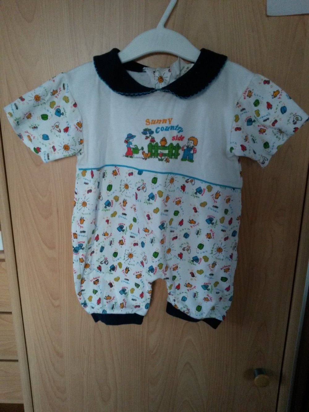 einteiliger Sommerschlafi in Gr. 74/80 von Mantoni