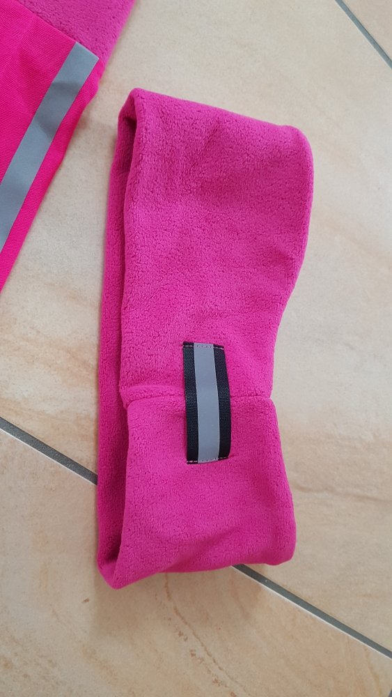 Set Halstuch und Stirnband aus Fleece von Papagino neu mit Etikett