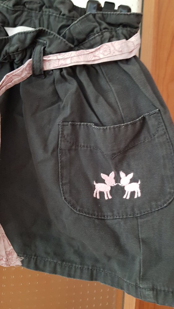 anthrazitfarbener Rock in Gr. 86 von H&M