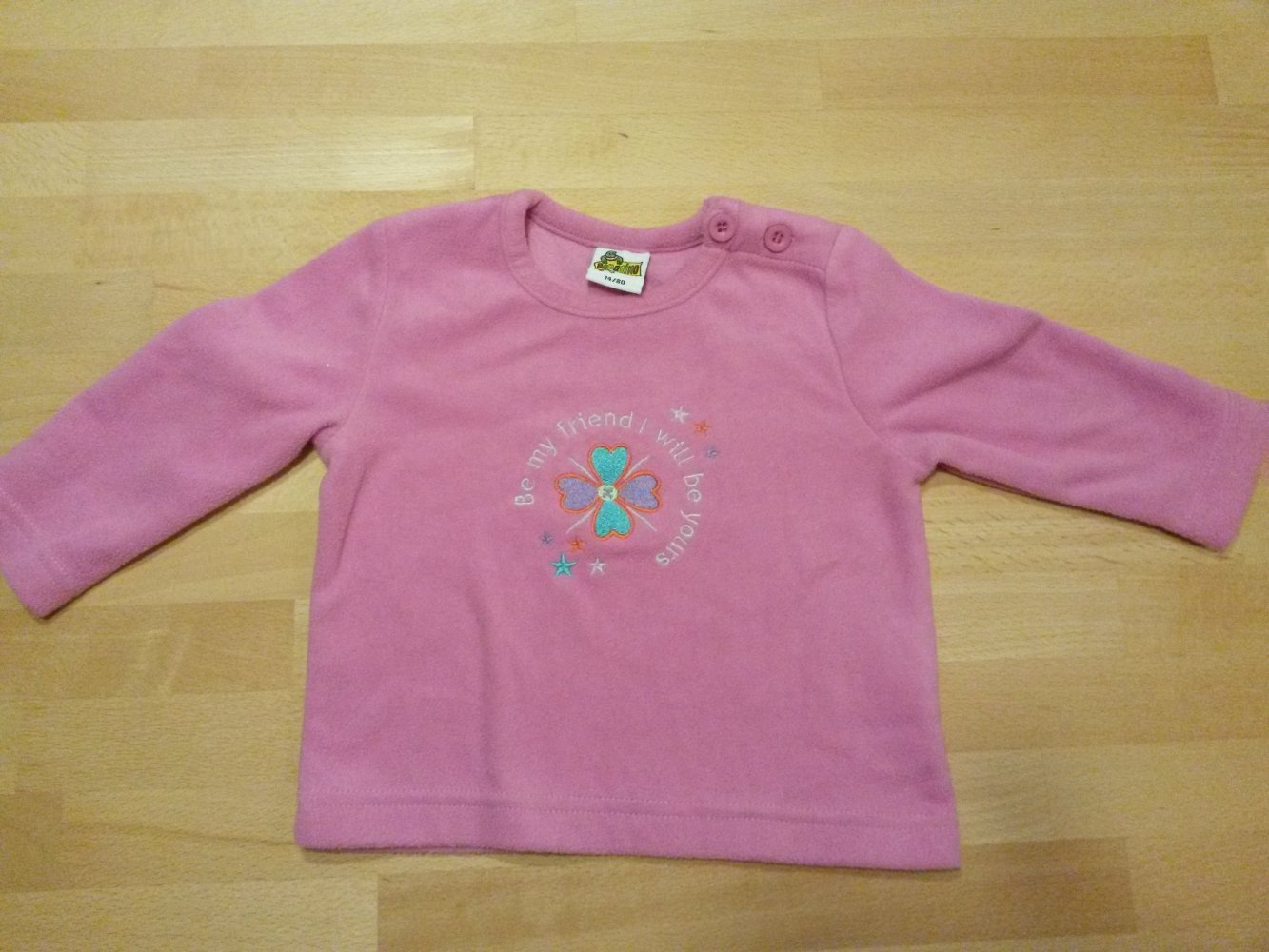 Fleecepullover in Gr 74/80 von Papagino