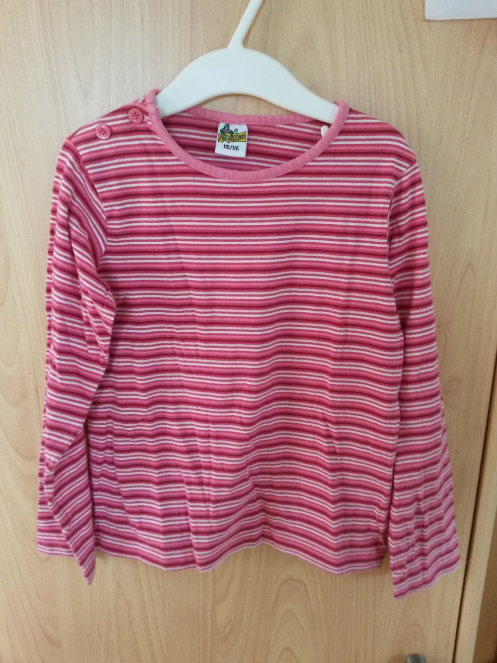 schönes Set ( Stricktunika + Shirt ) in Gr. 110/116 papagino