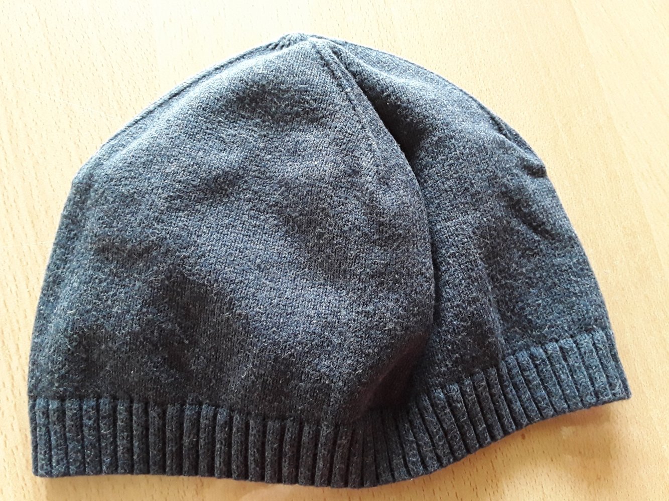 dünne dunkelblaue Mütze in Gr.86/92 von H&M