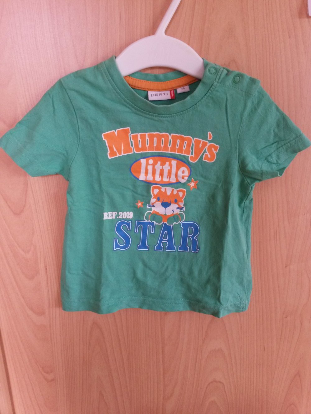 schönes Sprüche T-Shirt in Gr. 74 von Berti