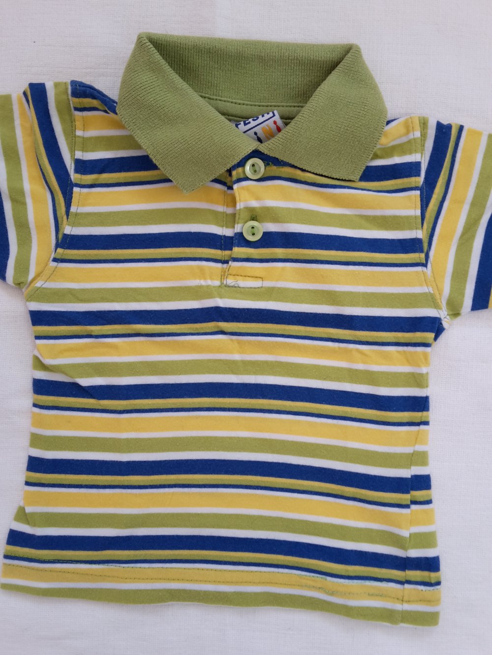 schönes gestreiftes Poloshirt in Gr. 74 von Fesh