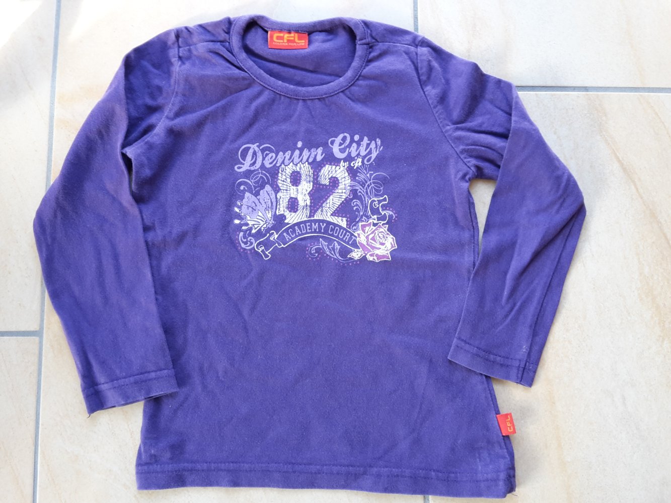 lila LAShirt in Gr. 92/98 von CFL