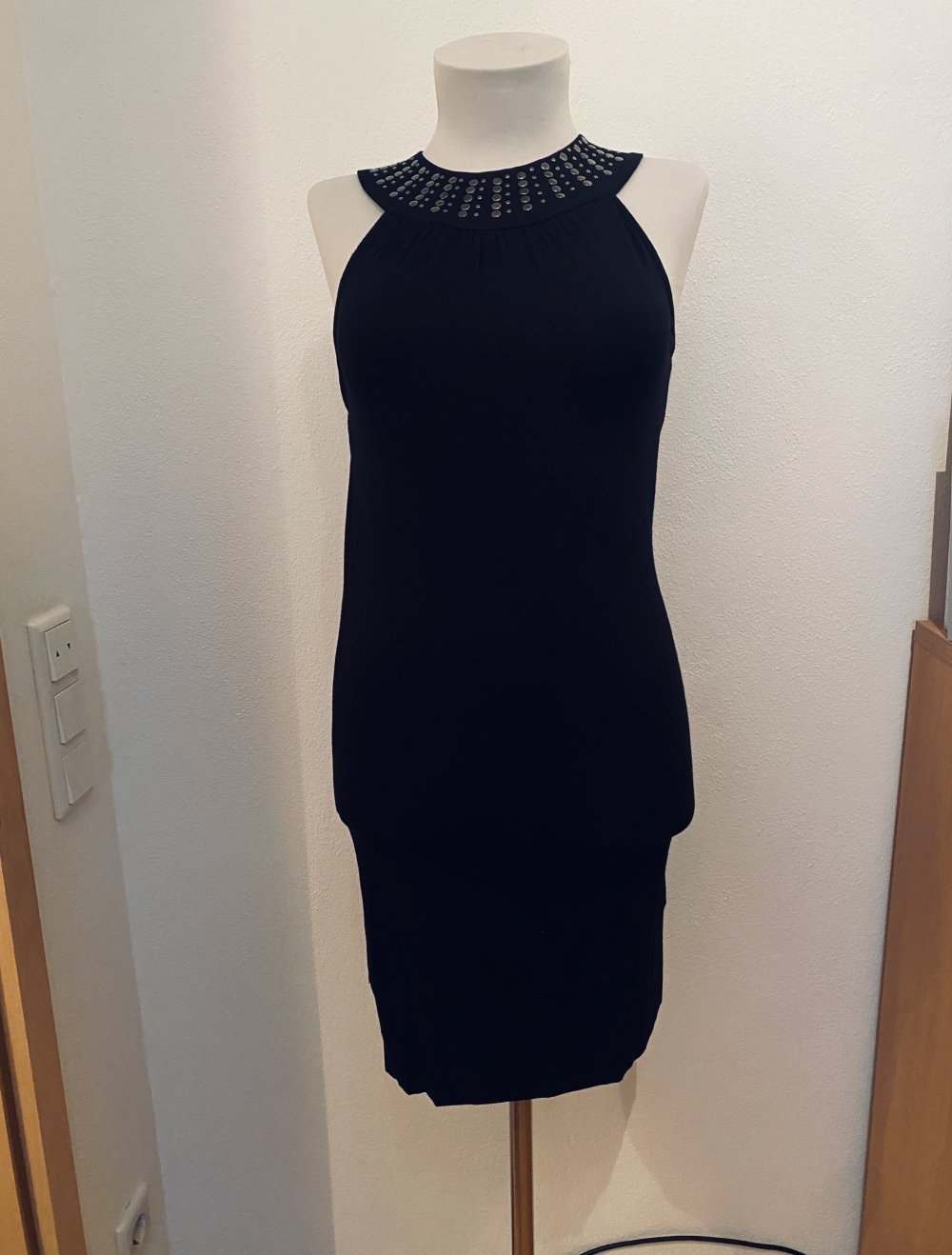 Kleid schwarz Party elegant kleines schwarzes Geburtstag Weihnachten Silvester