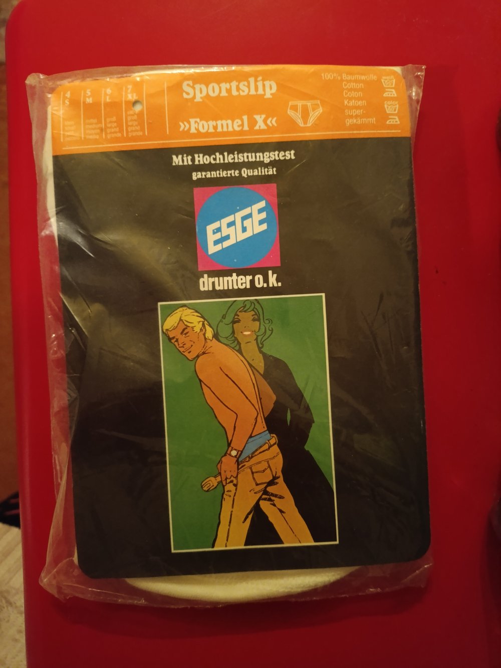 Vintage Herren Sportslip Gr. 7/XL