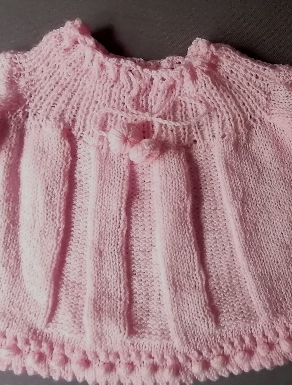 Babykleidchen handgestrickt von 1986