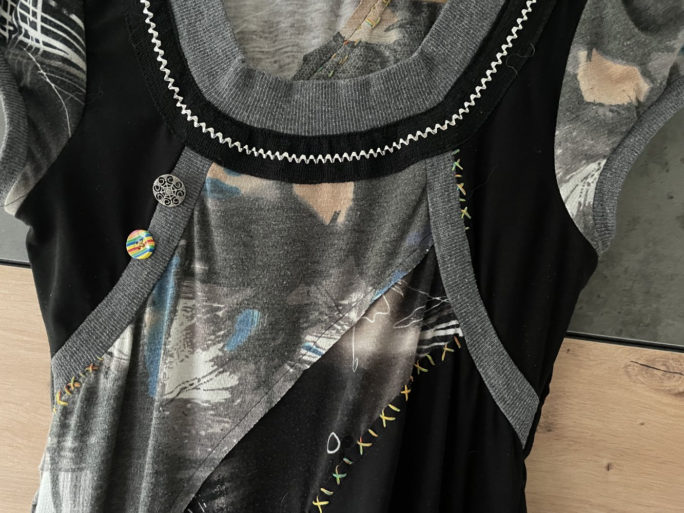 Extravagant - Kleid - besonders - außergewöhnlich - M.R - M - Angora