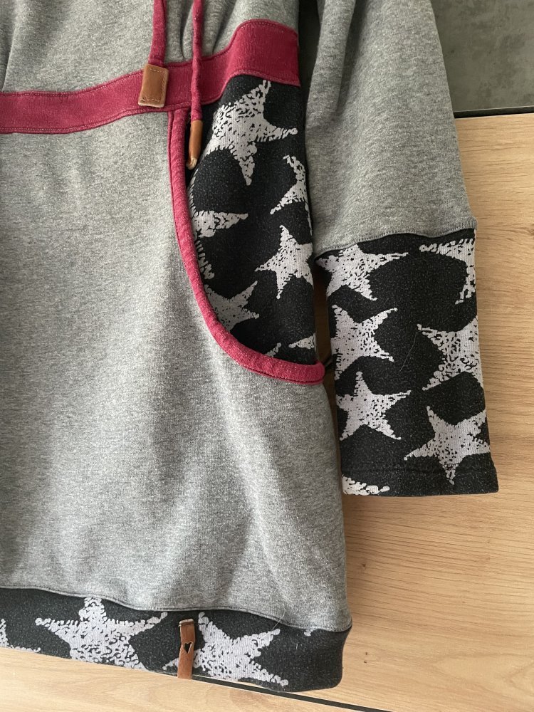 Langer Fleecepullover - Pullover - sehr warm - Fleece - S